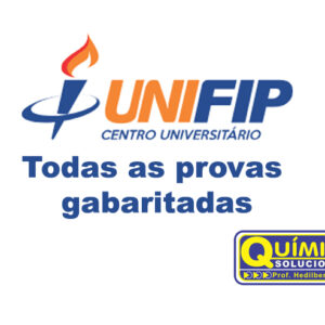 UNIFIP todas as provas com gabarito